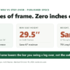Comparison graphic: the Lectric XP4 Step-Thru has a 19 inch standover and the Step-Over 24 inches, while both share a 29.5 inch minimum seat height and the same 62 lb weight without battery